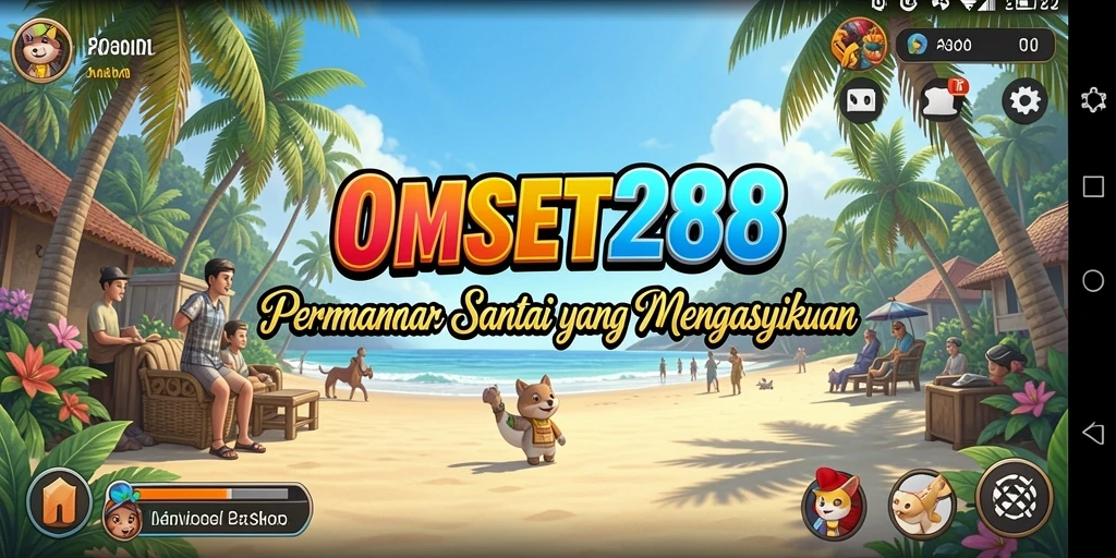 Tangkapan layar permainan OMSET288 yang menawarkan gameplay santai.