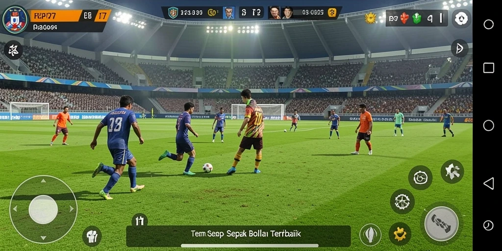 Tampilan menarik dari match PP7 yang penuh aksi di lapangan.